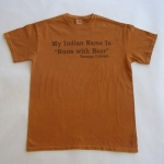 My Indian Name Is "Runs with Beer"